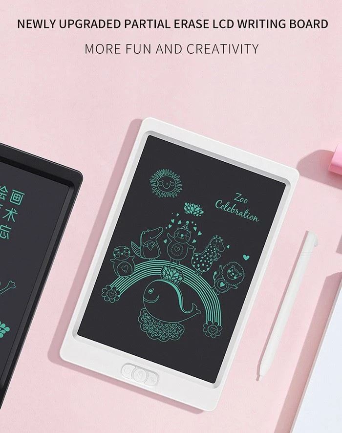 Partial Eraser LCD Writing Board